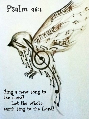 Image result for bible verses a song to sing